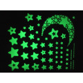 Wall stickers for kids rooms fluorescent glow in the dark stars wall sticker DIY poster home decor